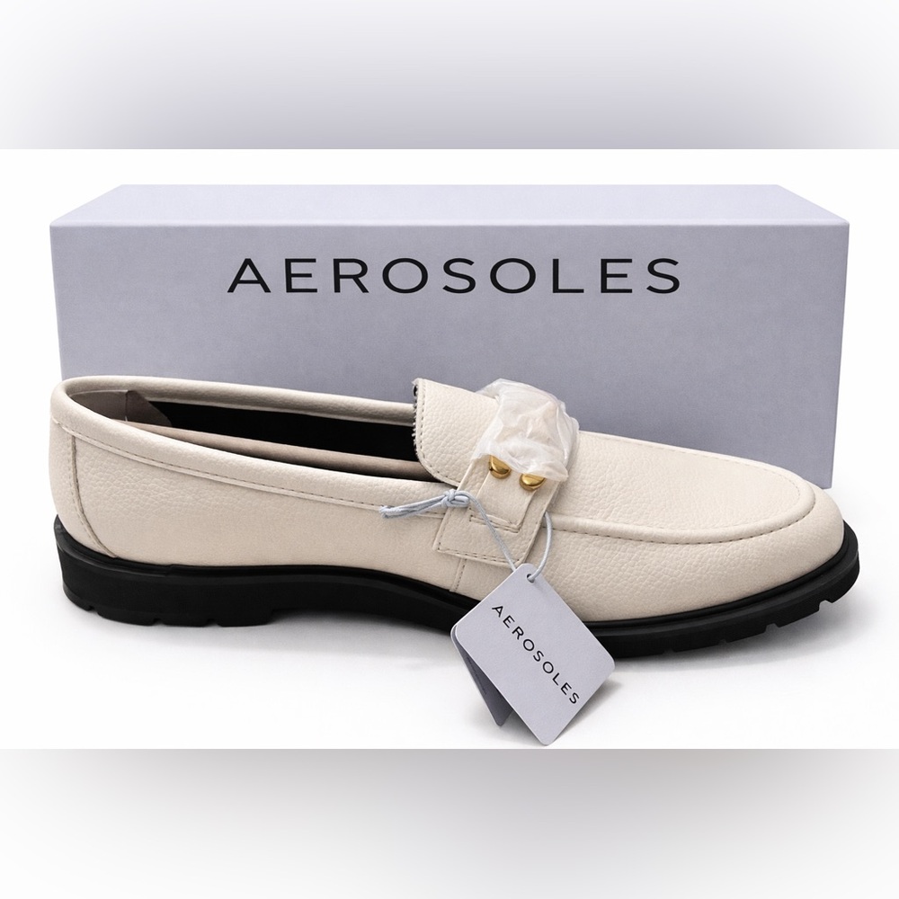 Aerosoles Beckett Loafers – Cream – Size 8 – NIB - Picture 8 of 10
